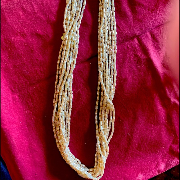 Pearl like vintage necklace - Picture 1 of 7